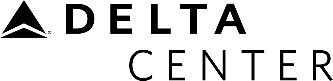delta center logo primary black